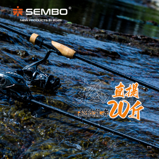 桑巴超级舞者三代虫杆全富士SIC东丽M40X+T1100G超轻高感度路亚竿