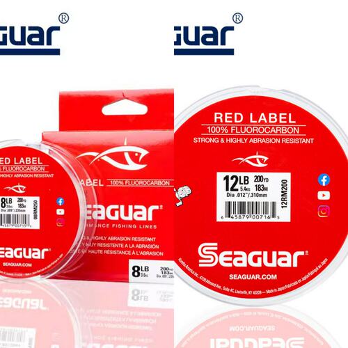 日本原装进口 SEAGUAR西格RED LABEL 红标碳线 碳氟线 前导线
