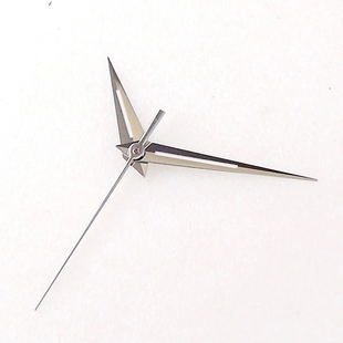 ETA2824 PT gs手表指针抛光表针适合NH35 NH36银色蓝秒