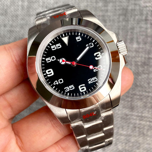 腕表39mm红绿秒904L带 king机械手表光圈男士 PT5000 NH35空霸air