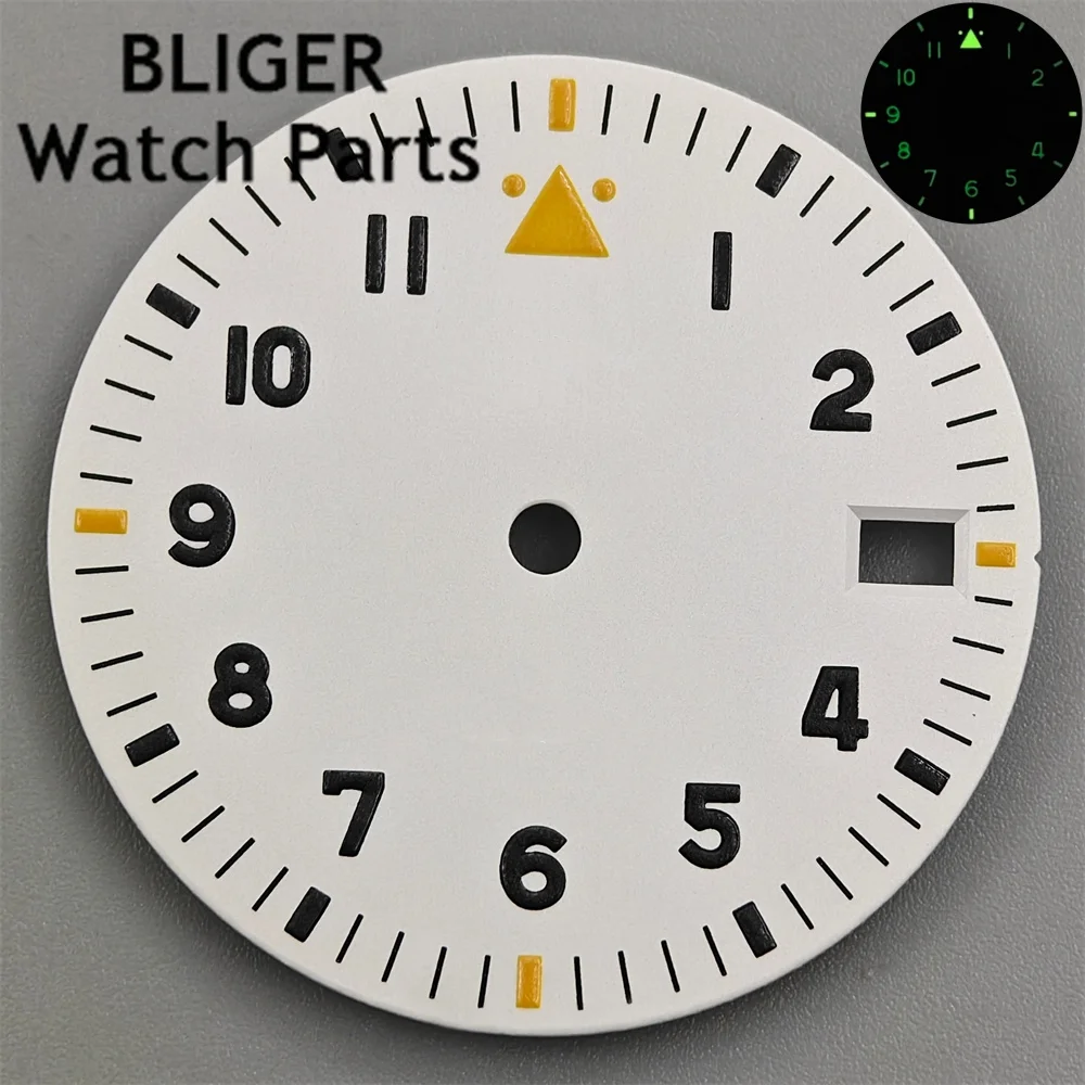 29mm阿拉伯数字表盘白色适合ETA2824 PT NH35 NH36 MIYOTA DG