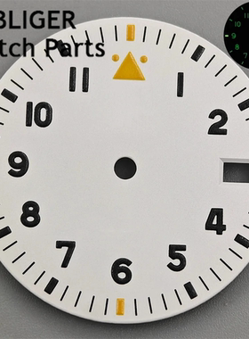 29mm阿拉伯数字表盘白色适合ETA2824 PT NH35 NH36 MIYOTA DG