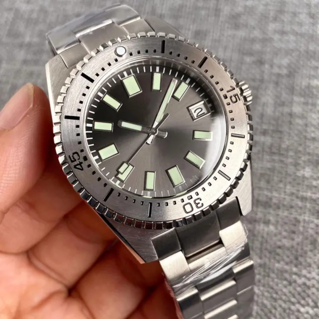 200米防水nh35 PT机械手表不锈钢腕表c3夜光指针男士送礼时尚手表