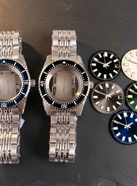 ETA2824 NH35 PT ST2130不锈钢表壳40mm透底200米防水旋转外圈