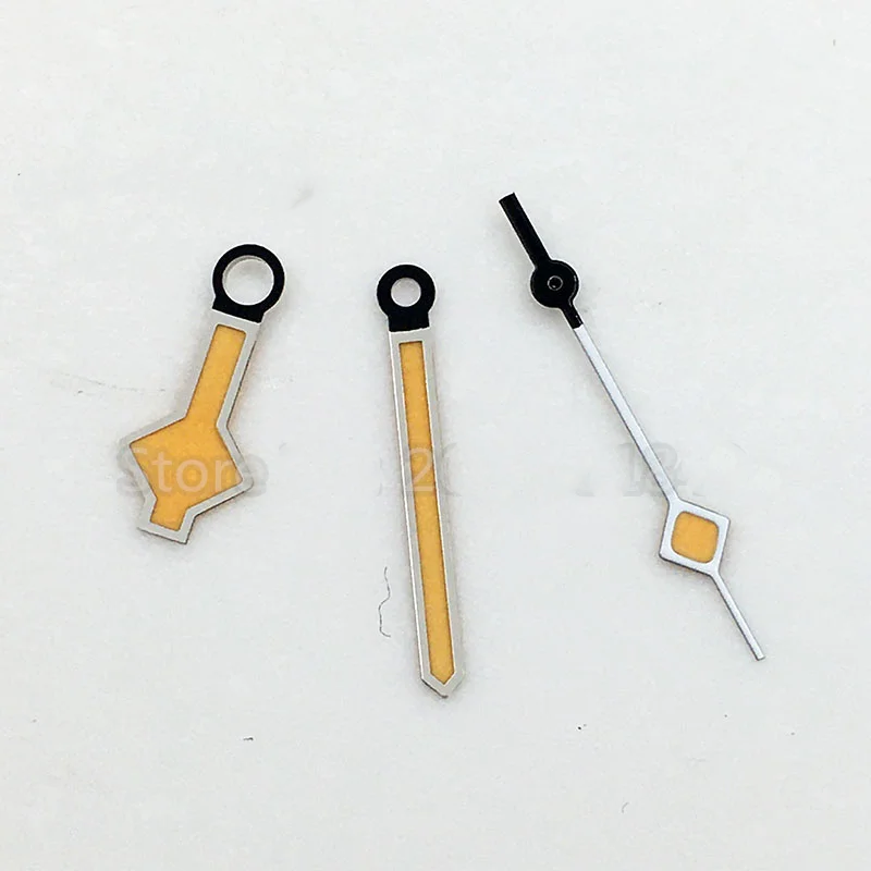 eta2824 st2130 pt nh35复古雪花针绿夜光手表指针配件MIYOTA DG