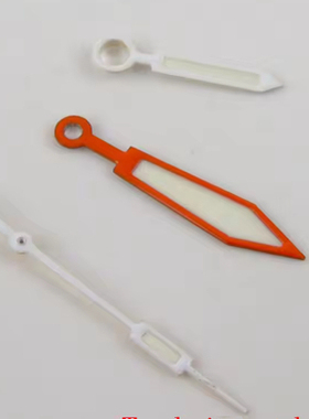 ETA2824 NH35 手表指针橙色分针白边绿夜光NH36 PT5000 ST2130