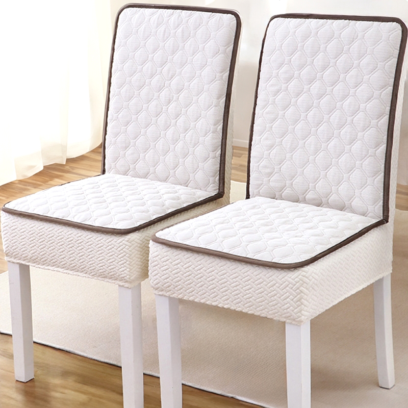 夹棉加厚防滑底高端椅子套罩