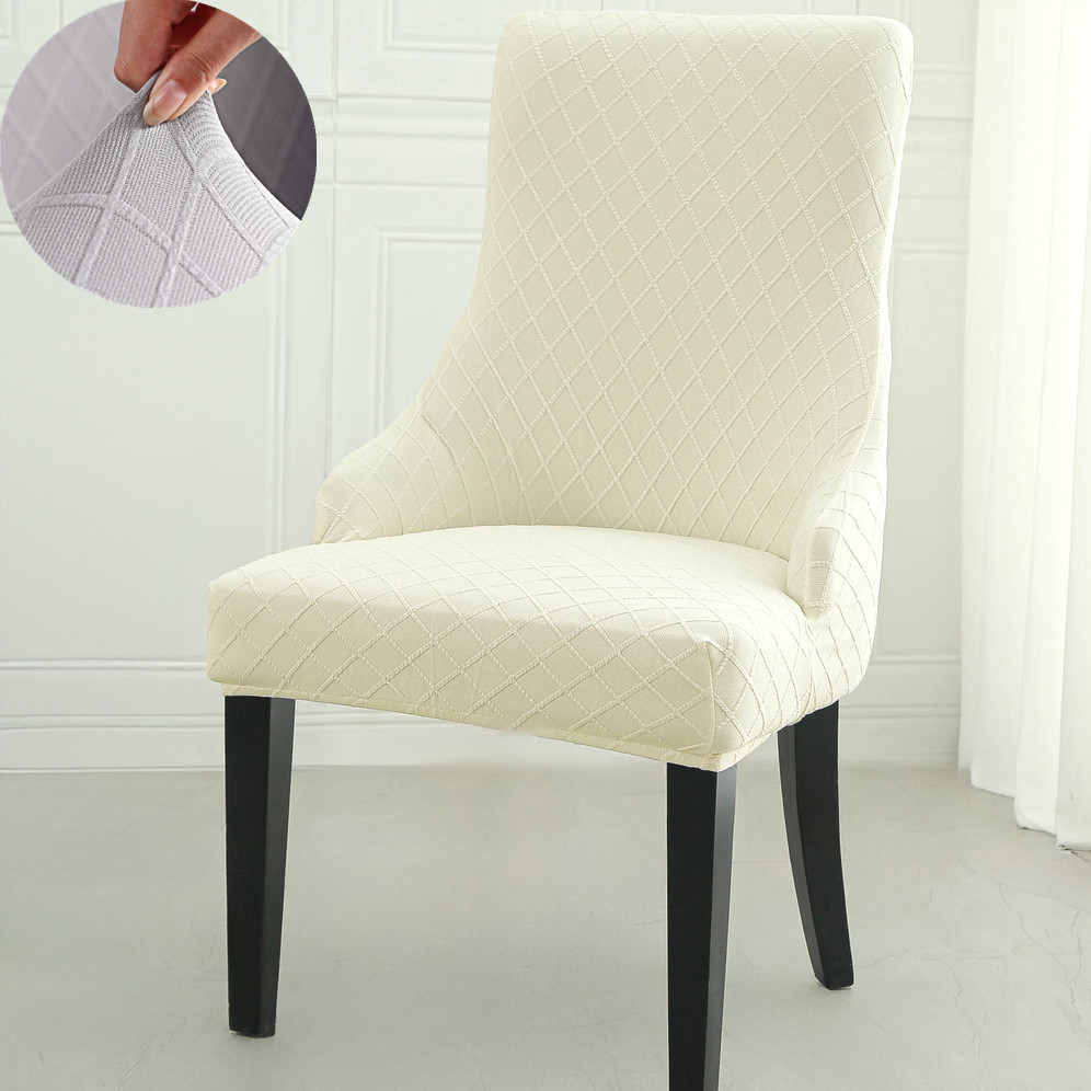 加大号弧形椅子套罩保护加厚弹力通用2026坐垫高靠背扶手餐桌凳座