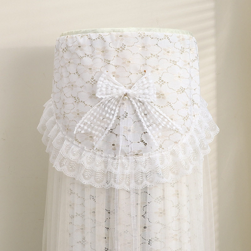 2025开机不取空调防尘罩套防直吹挡风帘子公主立式圆柱形柜机格力