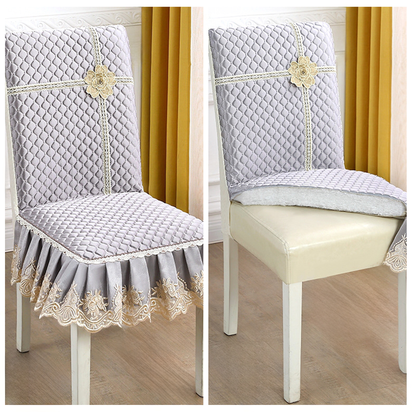 海绵椅子套罩防滑底加厚高端