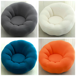 2025大圆形沙发套罩全包保护通用垫巾躺懒人椅凳花瓣盖布南瓜单人