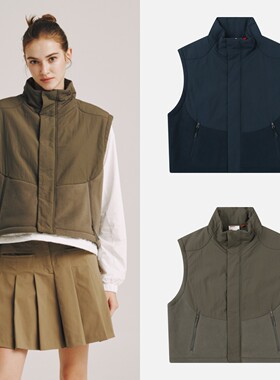 支持鉴定wilson威尔胜女网球马甲背心保暖抓绒199W254002TVEO2