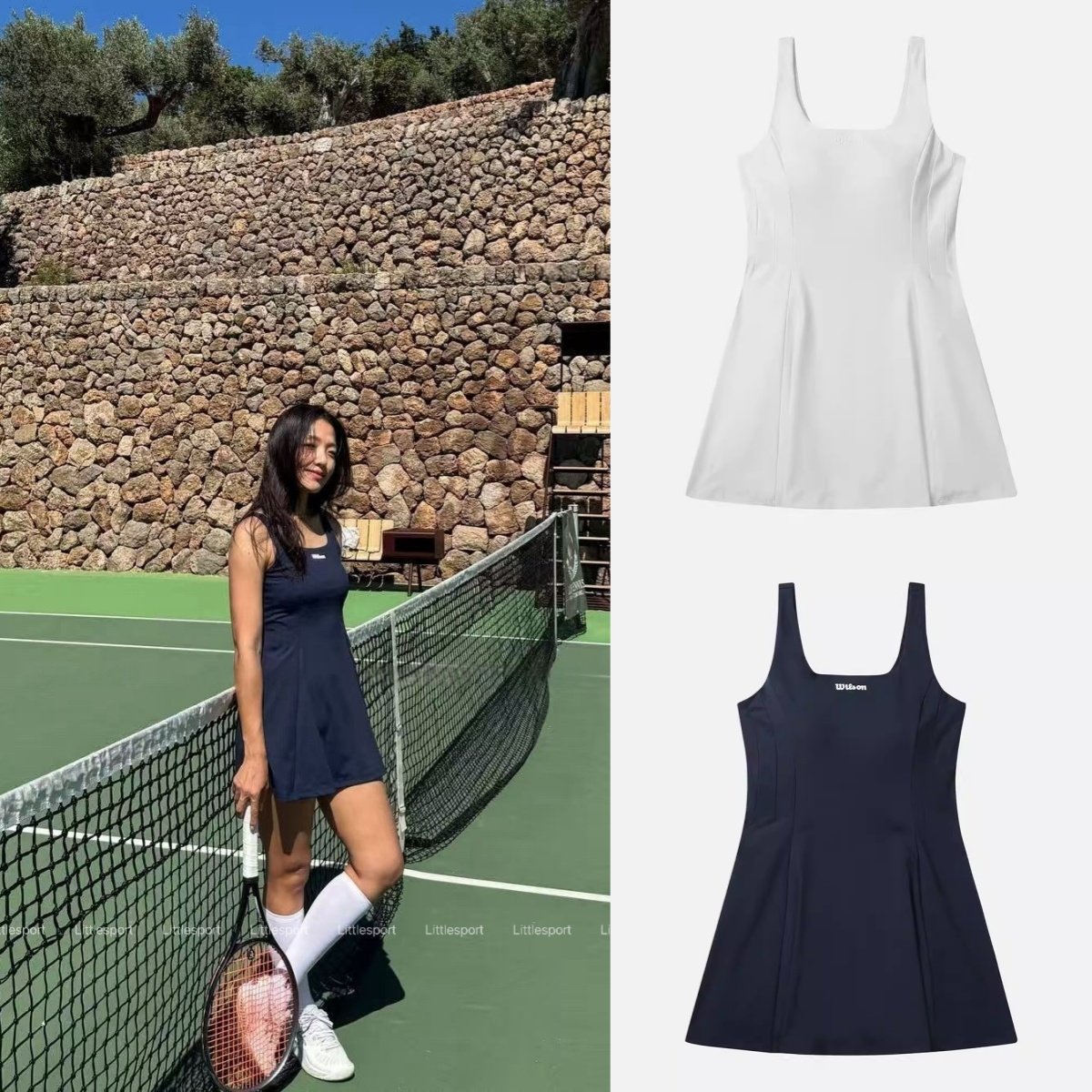 奥莱特价 Wilson威尔胜女网球连衣裙W252002GOP42｜韩国直邮,运动/瑜伽/健身/球迷用品,网球裙,淘宝优惠券,粉丝福利购,淘宝优惠卷