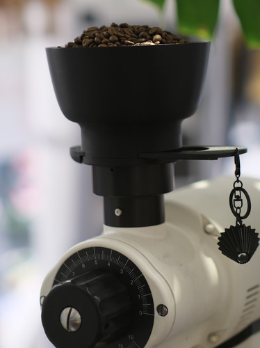 素止 EK43小豆仓 0.5kg容量 3d打制做 ek43s磨豆机 迈赫迪