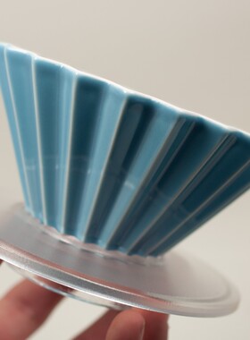 素止 国产折纸滤杯托origami滤杯支架磨砂表面