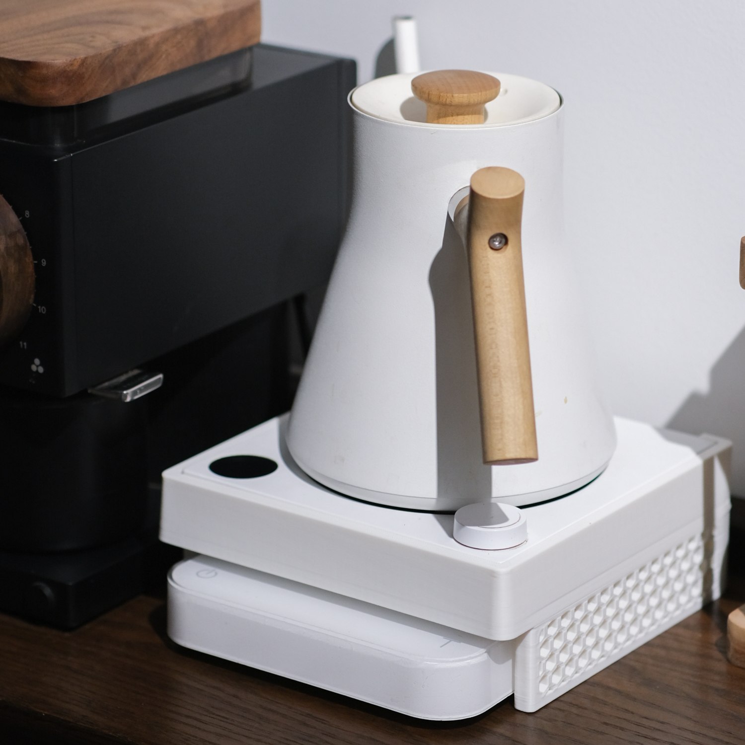 素止fellow手冲壶3d打印底座