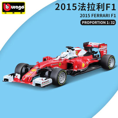 新款 供应1比32原厂法拉 F1仿真合金赛型 拉法摆件车模