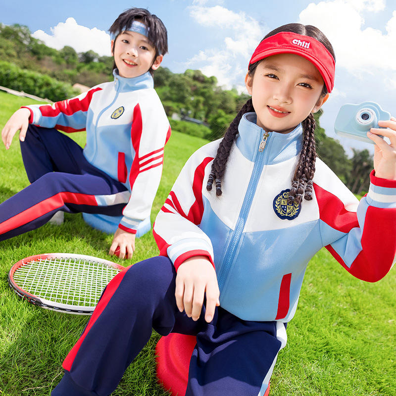 新款小学生校服装三四件套运动会一年级班服套装春秋季幼儿园园服