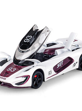 新款 仿真1:32道奇SRT战斧合金车模型赛道版声光精美摆件玩具