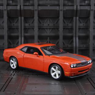 美驰图仿真挑战者SRT8合金车模静态摆件超级跑车礼物收藏男 新款