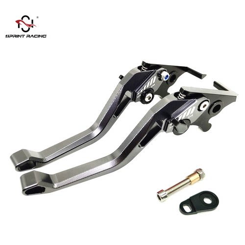 适用赛科龙朋克CVT150改装CVT190带驻车可调刹车牛角手把手柄配件