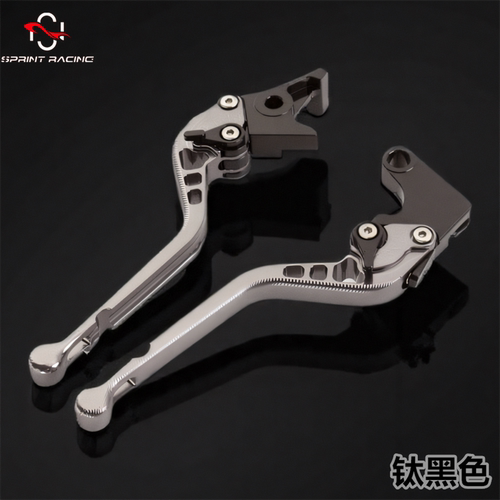 适用春风250 450 500sr 400nk150可调牛角两指离合刹车把改装配件