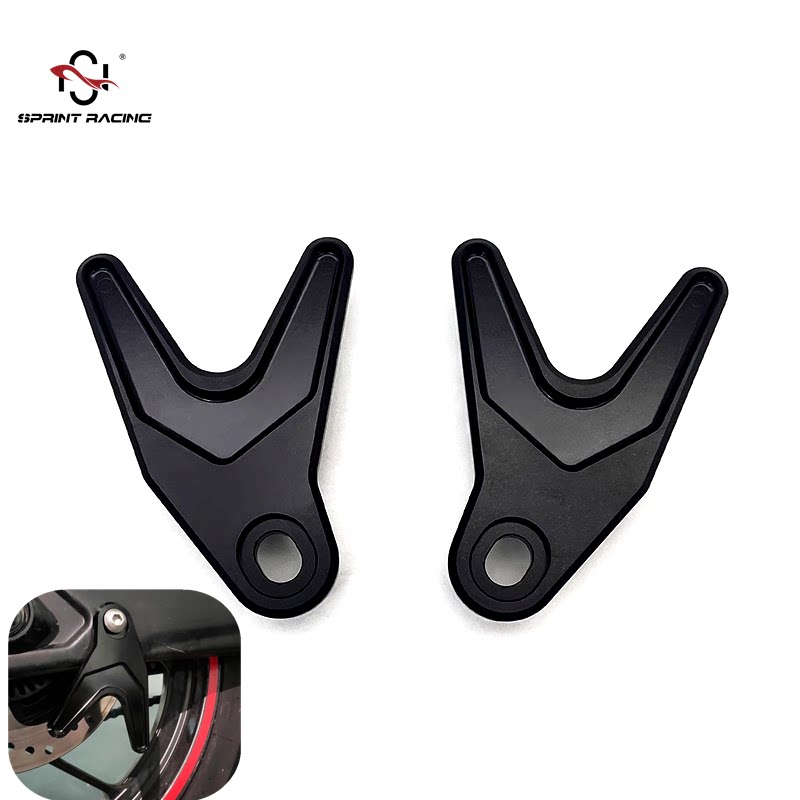 适用于春风450SR改装起车架配件CNC全铝合金双摇臂驻车支撑台