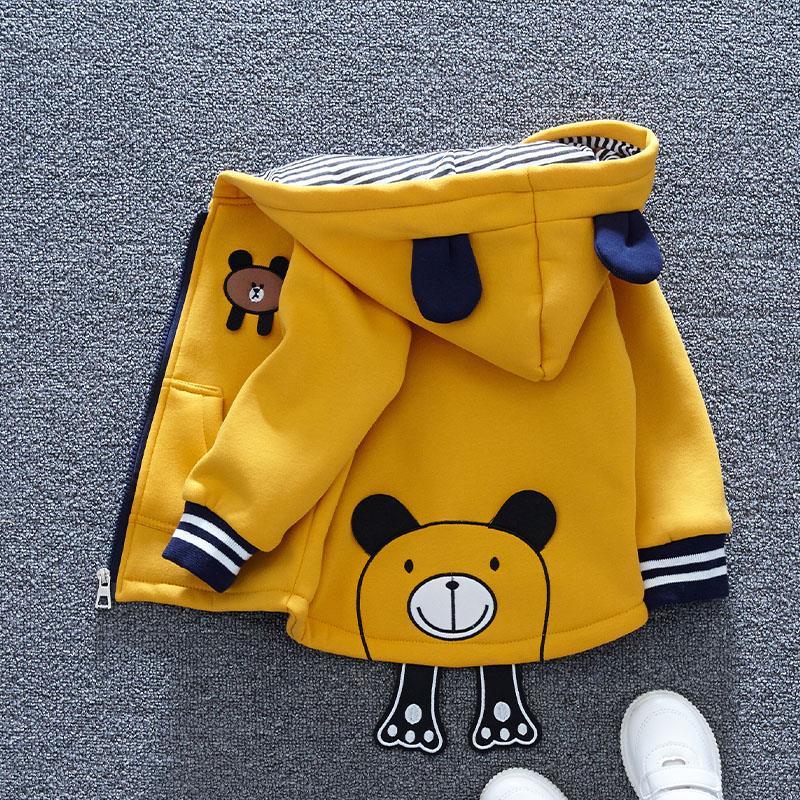 男宝宝冬季棉衣小童加绒外套