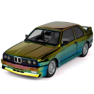 合金跑车模型摆件玩具礼物 仿真1比24宝I3电镀版 新款 盒装