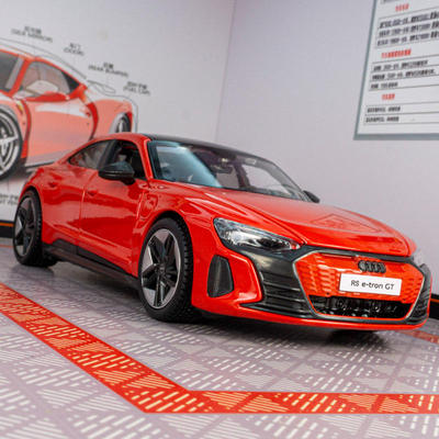 新款 美驰图仿真2022款RS e-tron GT合金跑车模型汽车摆件收藏男