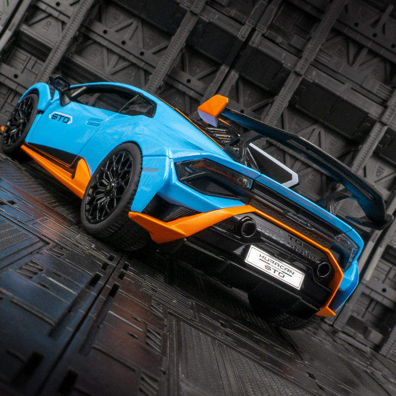 新款 星辉仿真兰博Huracan STO小牛合金摆件静态跑车模型1:18