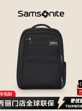 Samsonite/新秀丽双肩包男士商务包大容量通勤背包17寸电脑包 BQ3