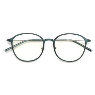 韩版 超轻椭圆框近视眼镜框女复古ins小红书文艺防蓝光平光镜男7克