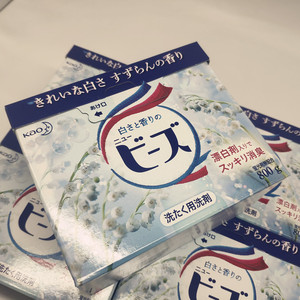 花王清馨洁白铃兰含柔顺剂洗衣粉