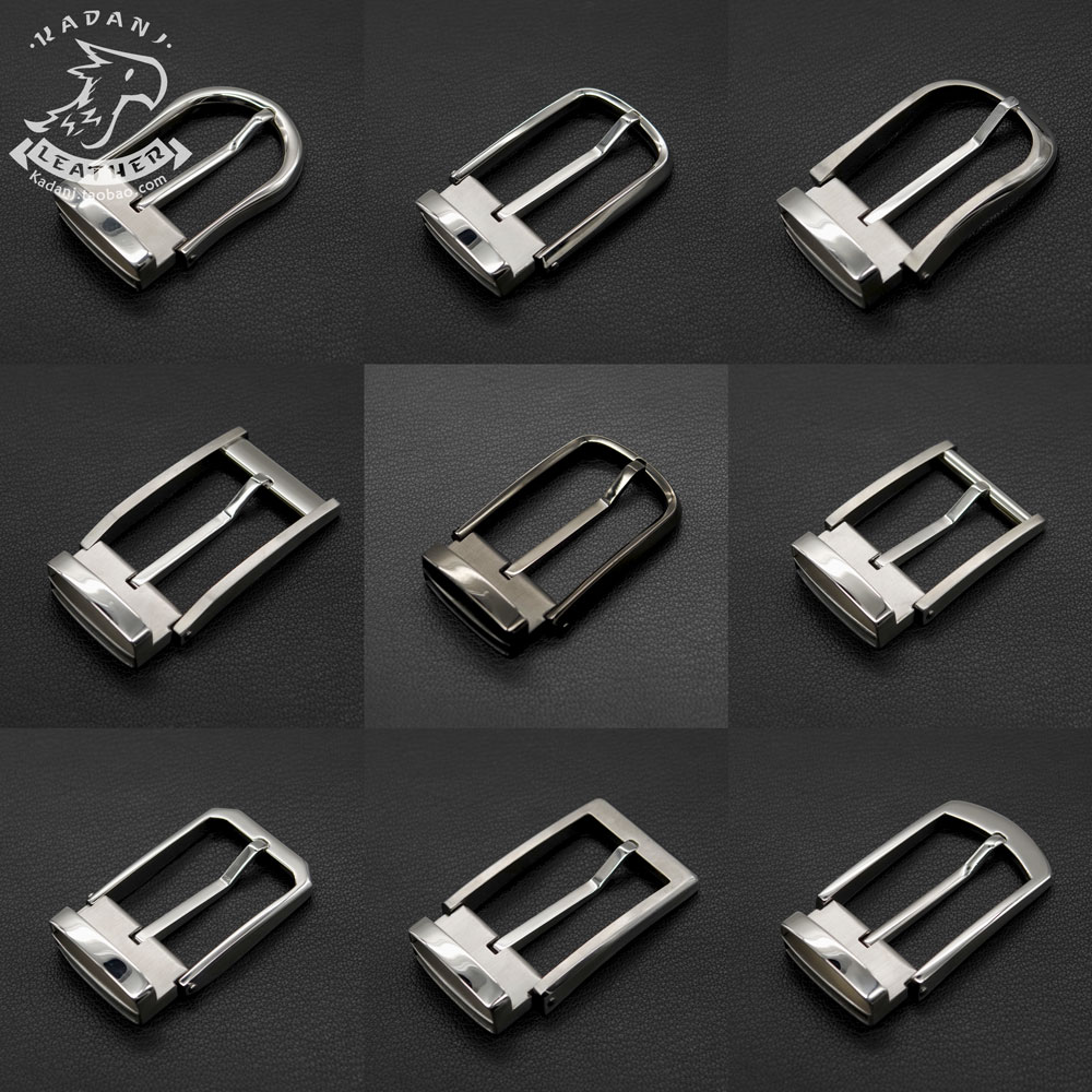 不锈钢皮带头腰带扣扣头手工针扣