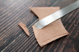 皮匠老王 手工皮具手工DIY 专业皮革削薄工具 小圆头削薄刀