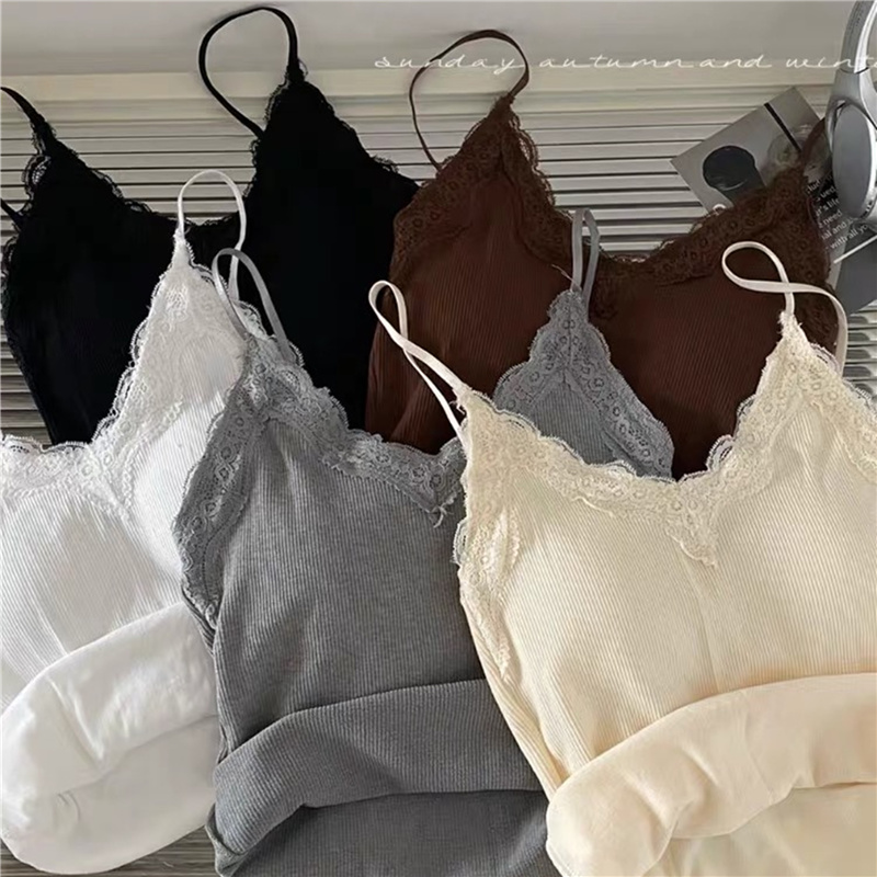 内搭性感蕾丝吊带背心吊带百搭