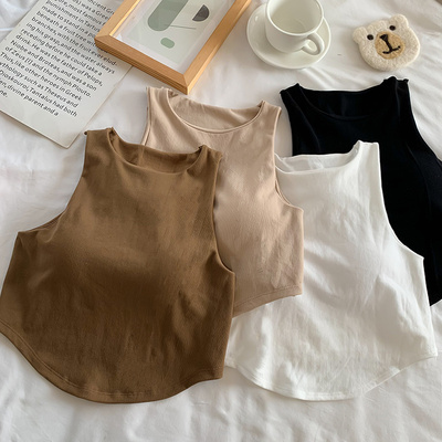 外穿短款小吊带女春夏内搭