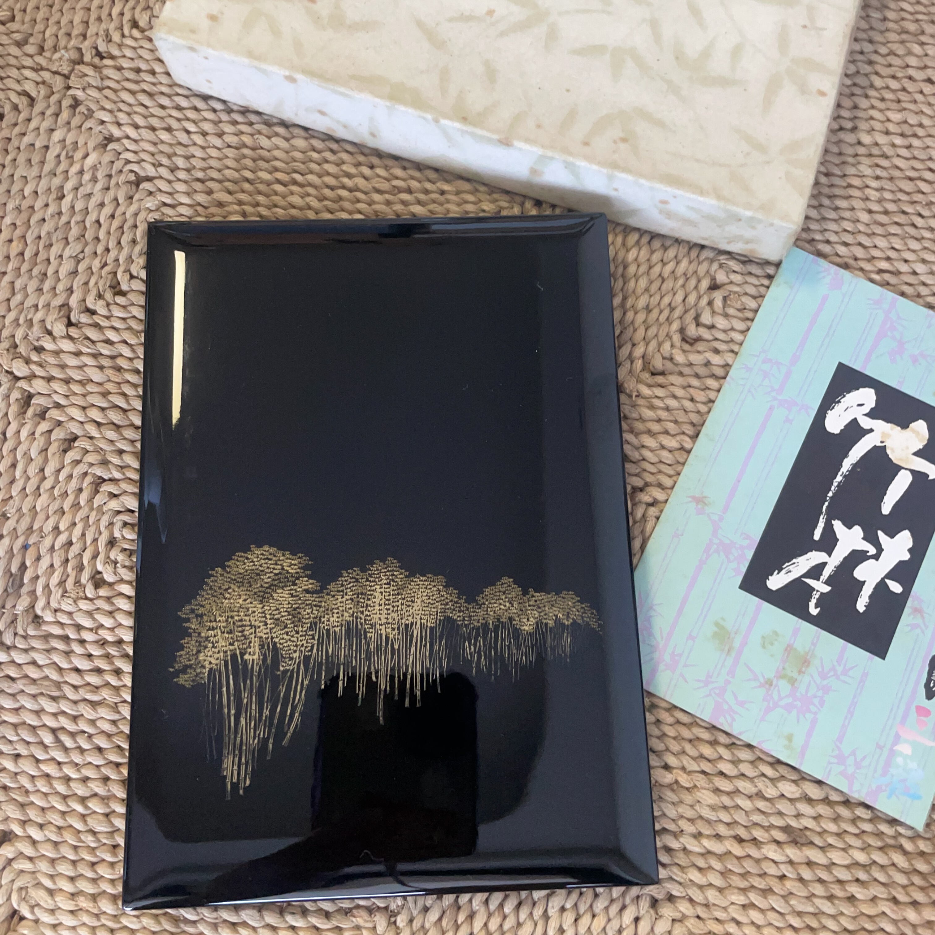 日本制 电话本 会津涂 通讯录 昭和时期物件 1-334