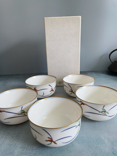 香兰社 钵 5只 219 碗 日本制