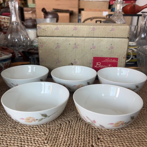 日本制 昭和时期物件 noritake 则武 碗 小钵 盘子 1-39