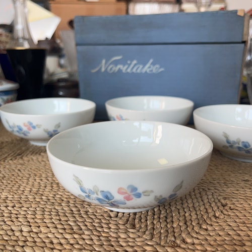 日本制 则武 noritake 昭和时期物件 小钵 深盘 小碗 1-248