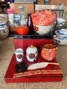 190 茶筅桶 茶道具 利休茶箱 千利休 日本制 香盒 茶枣 茶碗