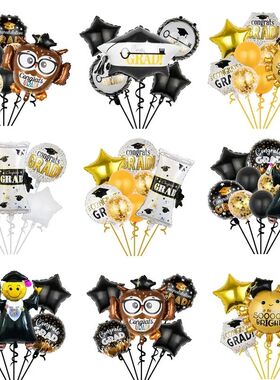 Congratulations Aluminum Balloons Graduation Decoration Grad