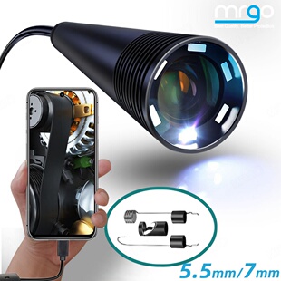 7MM Endoscope Camera Mobile Probe Borescope Inspection Endos