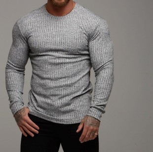 Men's long sleeve T-shirt shirt jacket 上衣T恤打底衫长袖男式