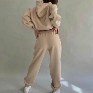 Fashion Women Tracksuit Two Piece suit Women Hoodie set