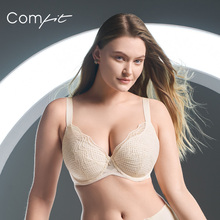 【风巢杯】Comfit大码内衣女薄款夏季大胸显小防下垂文胸CB00184