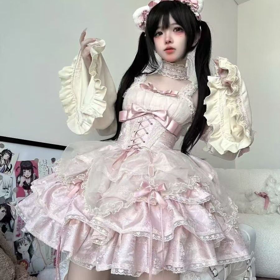 爆款蔷薇执事JSKLolita连衣裙