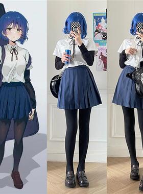 山田凉cos服孤独摇滚后藤一里喜多郁代cosplay衣服学生jk制服全套
